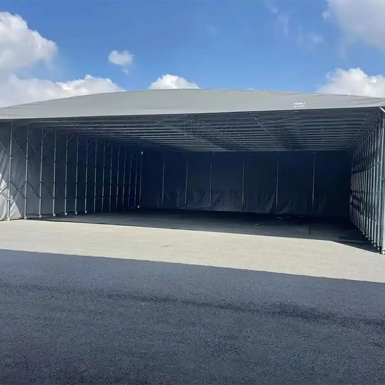 哈尔滨电动/移动推拉棚